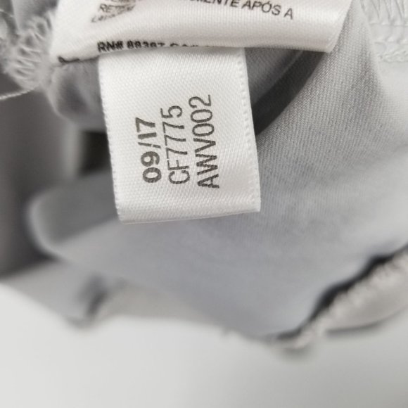 Adidas Golf Grey Long Sleeved Men's Zip Up Jacket Size Large - Picture 11 of 12